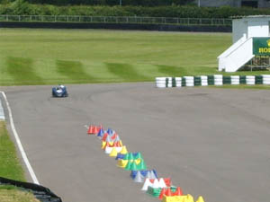Exiting the Chicane